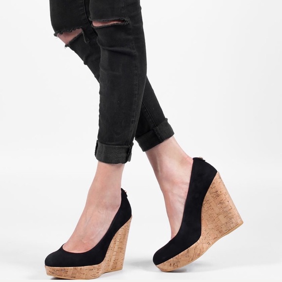Stuart Weitzman Shoes - Stuart Weitzman Corkswoon Wedges 7.5